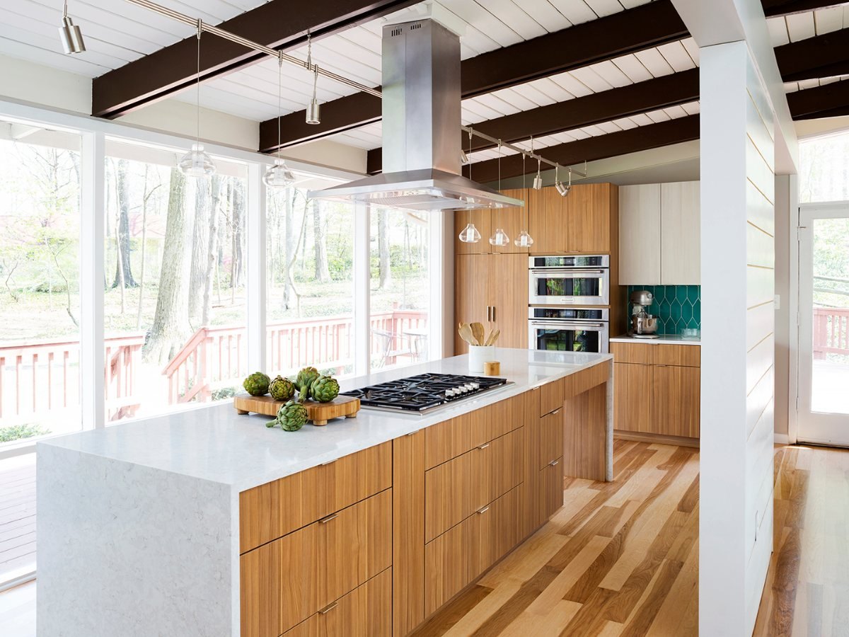 Eclipse Metropolitan frameless kitchen in Arizona Cypress textured TFL — the modern full-access look (manufacturer photo)