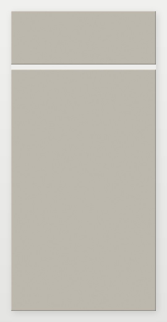 Adornus SoHo door in Mindful Gray (illustration)