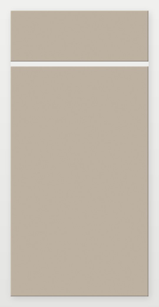 Adornus SoHo door in Perfect Greige (illustration)