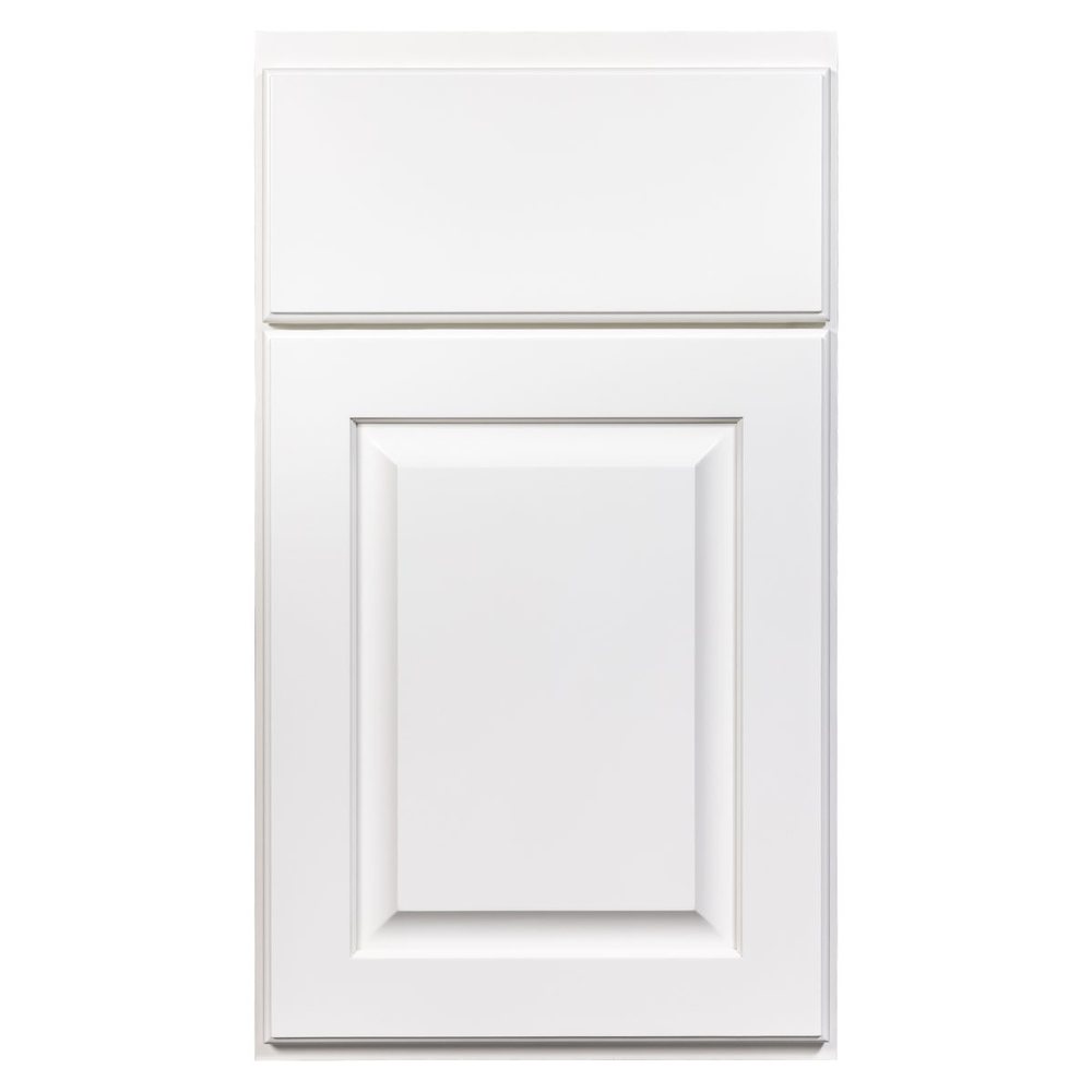 Crystal Cahill cabinet door in Frosty White on PGM — photographed by Crystal