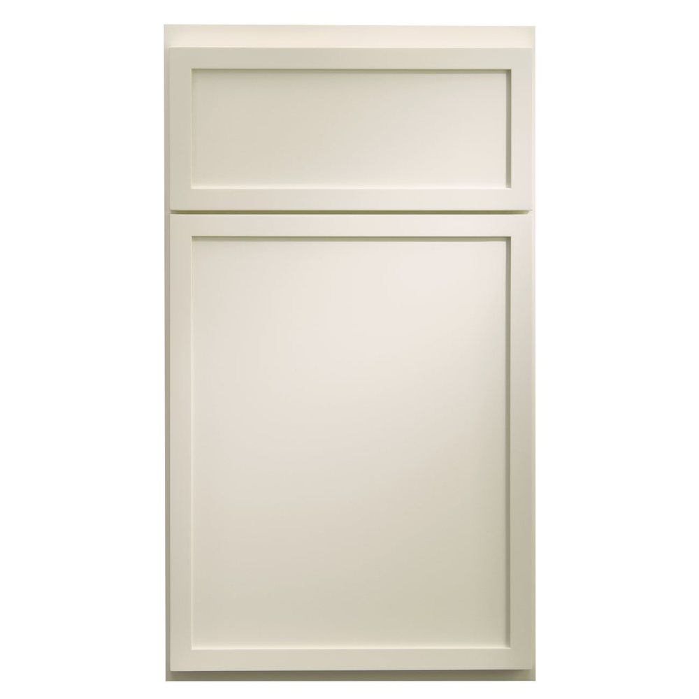 Crystal Coronado cabinet door in Linen