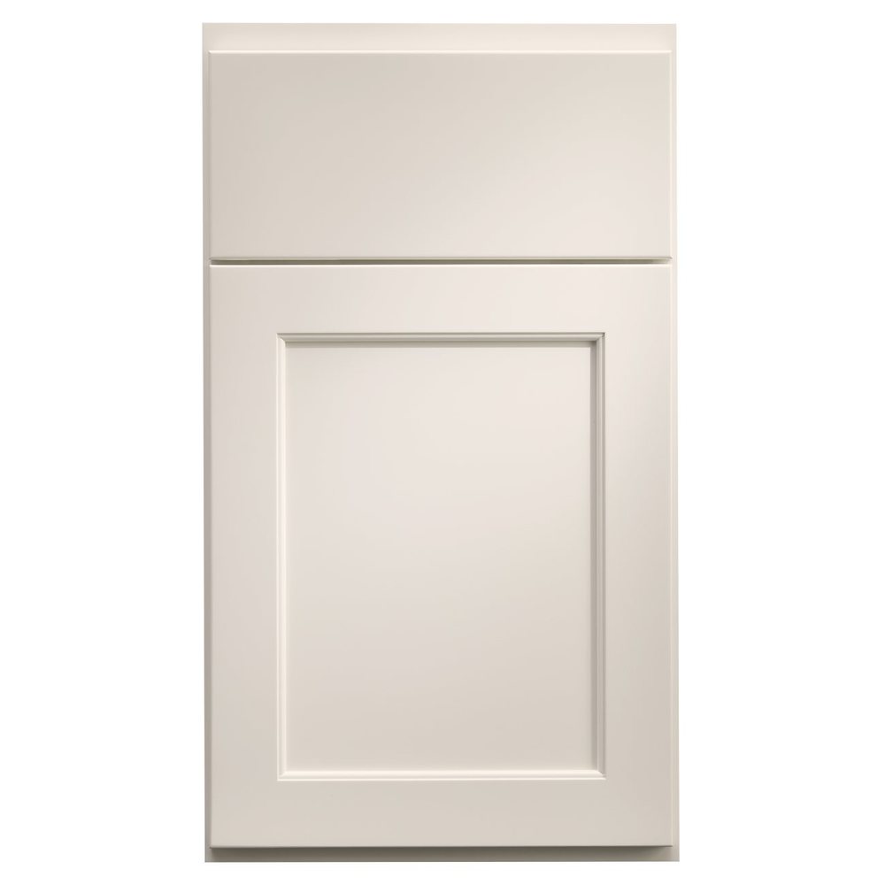 Crystal Delano cabinet door in Linen