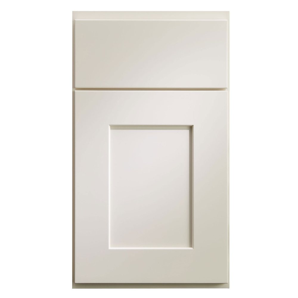 Crystal Hastings cabinet door in Linen — photographed by Crystal