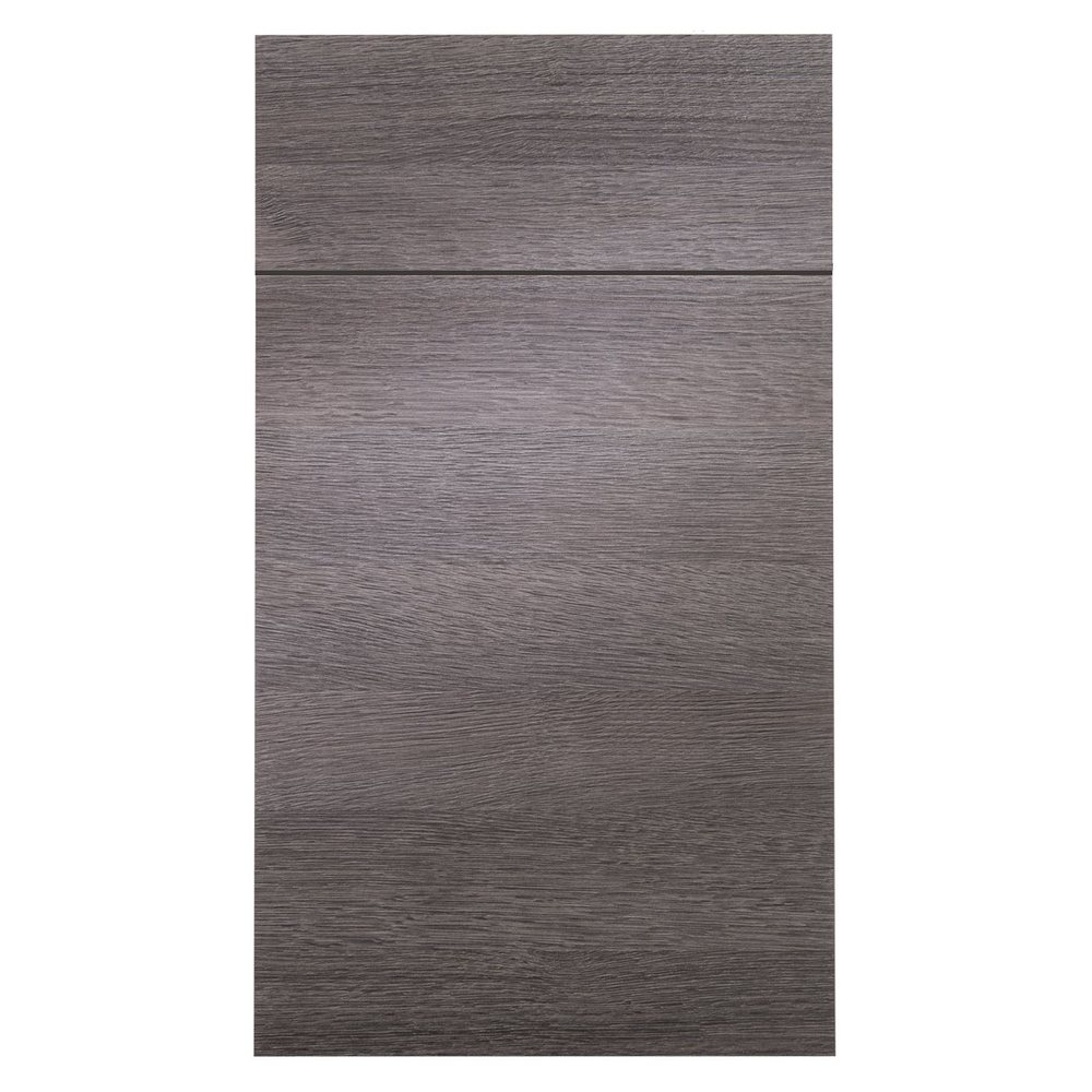 Crystal Seattle cabinet door in City Oak