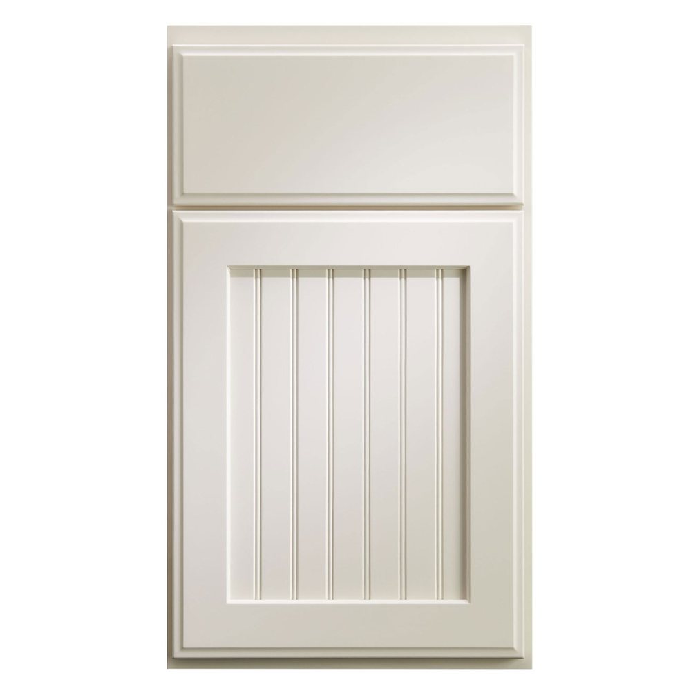 Crystal Shoreview cabinet door in Linen