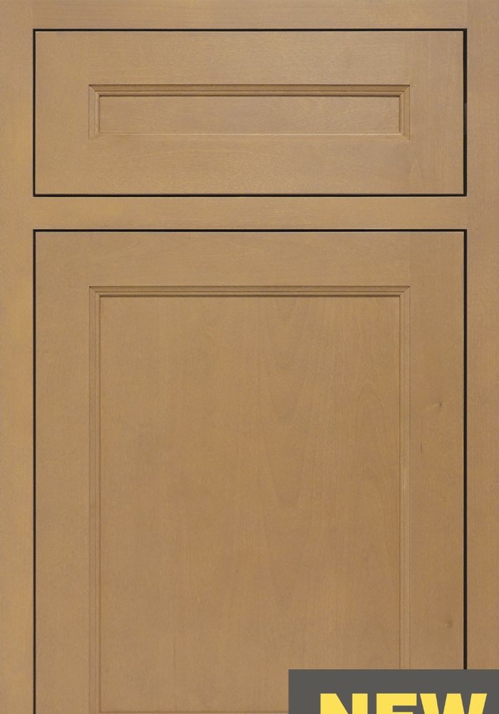 J&K D2 Harvest cabinet door in Harvest — photographed by J&K