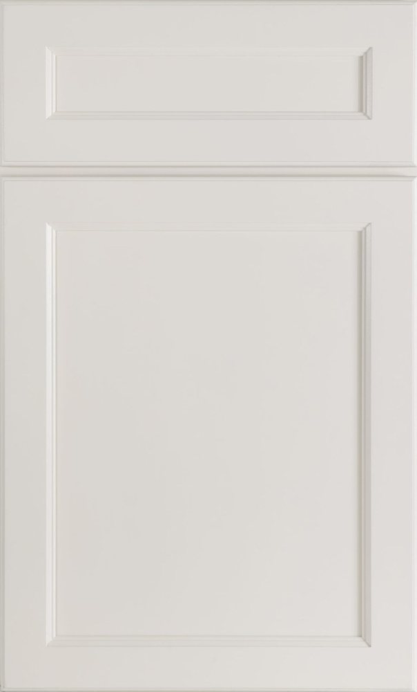 J&K E1 Dove cabinet door in Dove — photographed by J&K