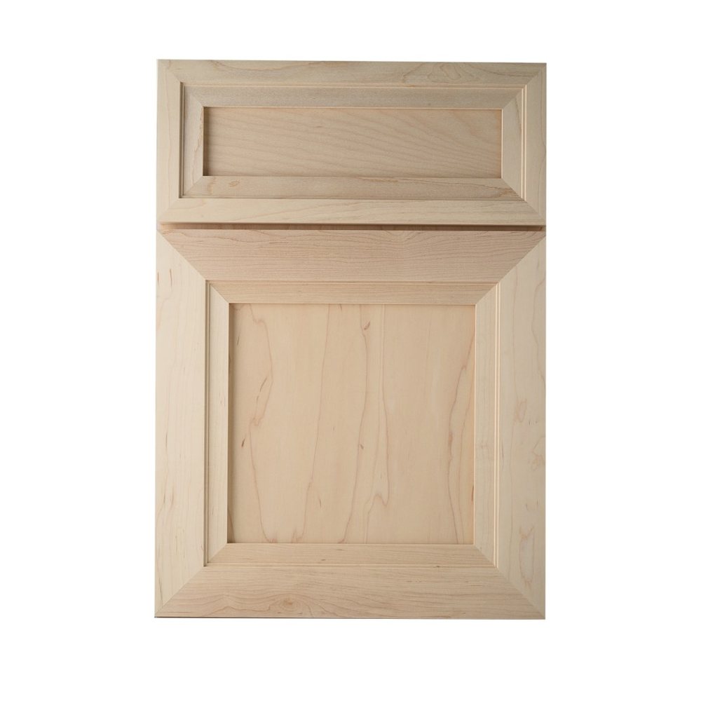 Kith Carolina cabinet door in natural maple, unfinished sample — photographed by Kith