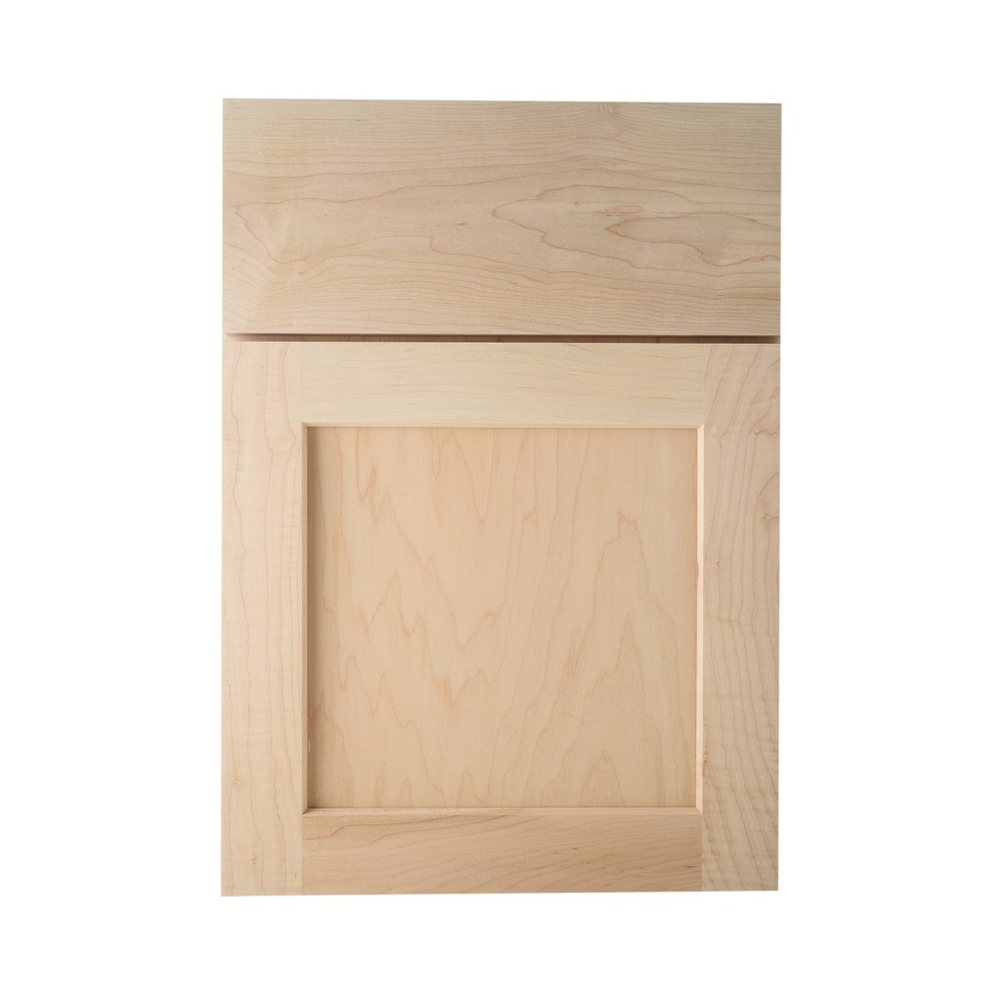 Kith Colony cabinet door in natural maple, unfinished sample