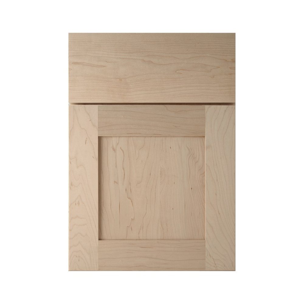 Kith Coronado cabinet door in natural maple, unfinished sample