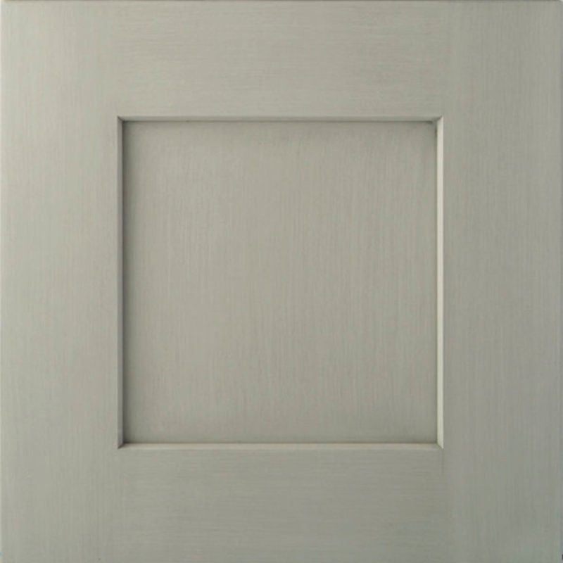 Kith Homestead cabinet door — Brushed Gray on Willow Gray
