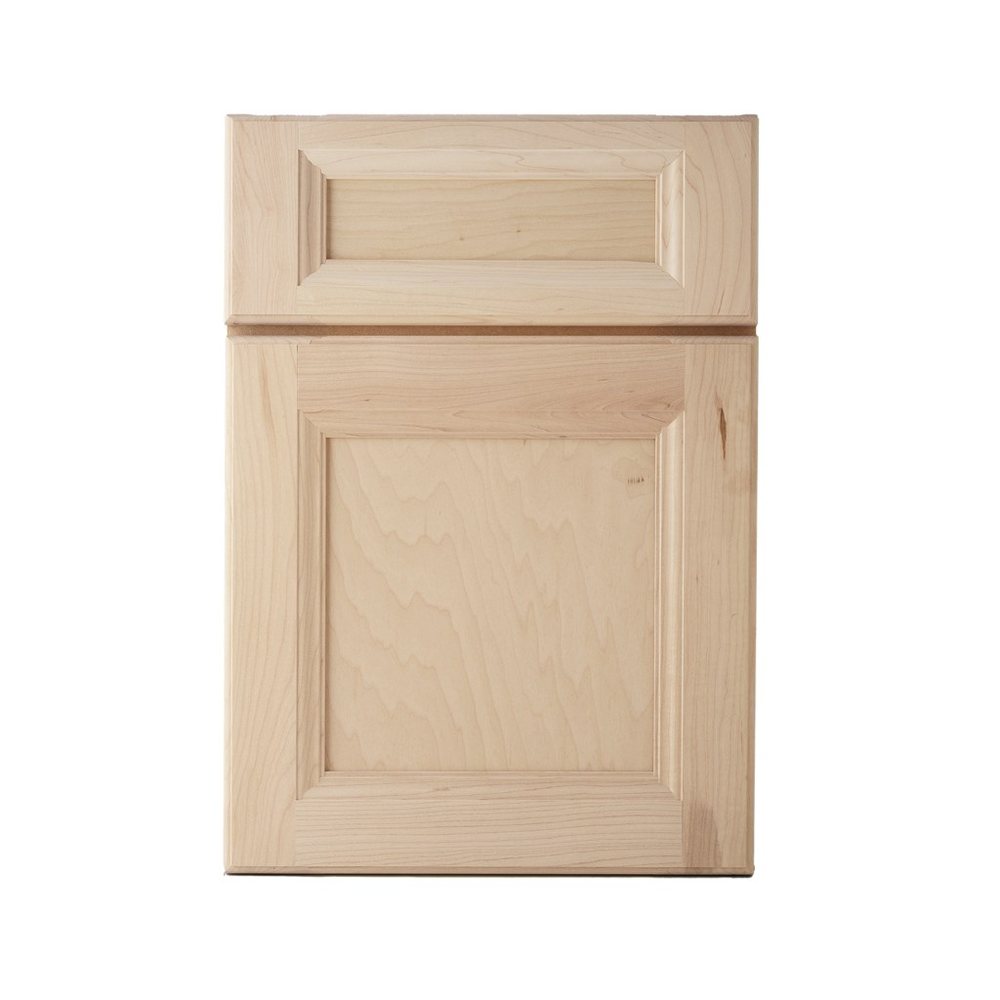 Kith Norfolk cabinet door in natural maple, unfinished sample