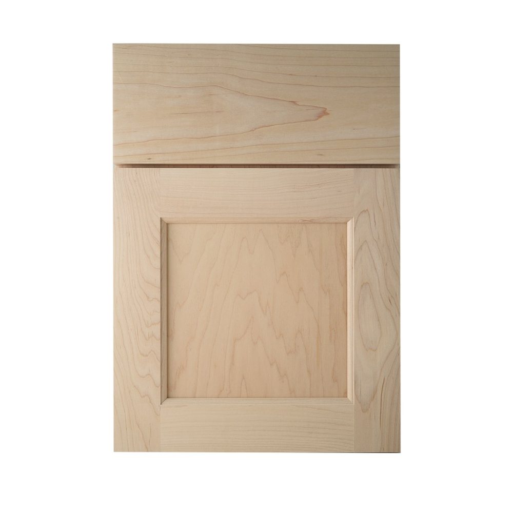 Kith Salem cabinet door in natural maple, unfinished sample