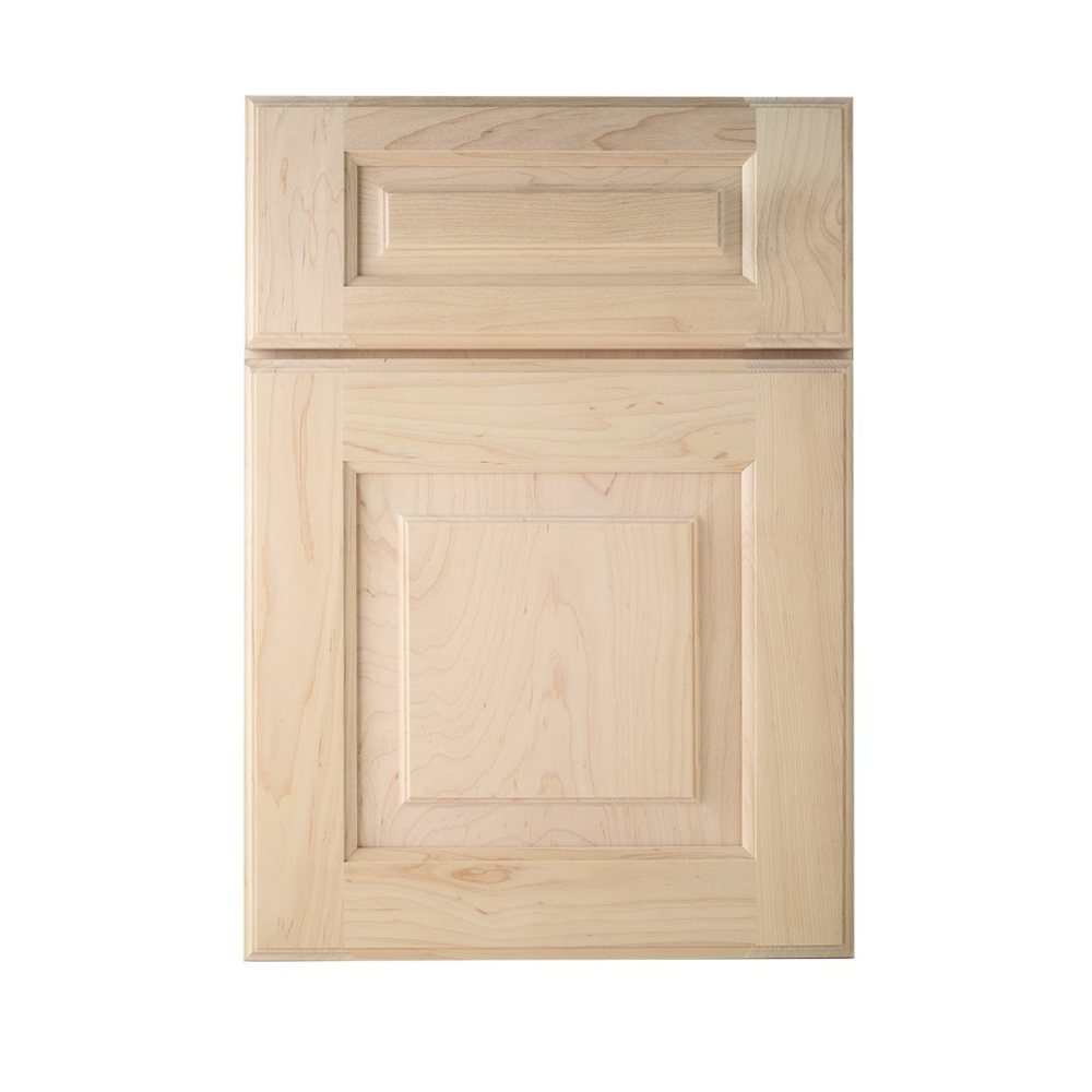 Kith Shelby cabinet door in natural maple, unfinished sample — photographed by Kith