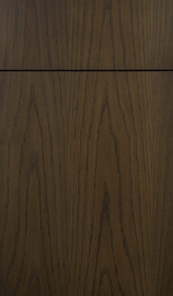 Plain & Fancy Contempo cabinet door — White Oak · Tempest · full overlay