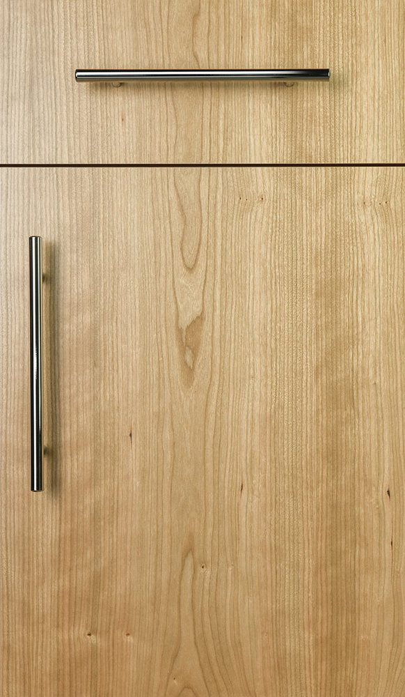 Plain & Fancy Contempo cabinet door in Cherry · Natural — photographed by Plain & Fancy