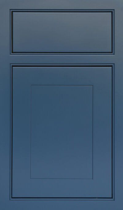 Plain & Fancy Foundry cabinet door in Hard Maple · full overlay · satin sheen · Pearl