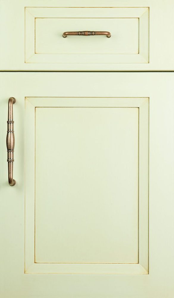 Plain & Fancy Illusion cabinet door — Maple · Linen