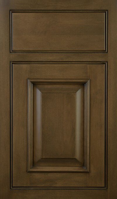 Plain & Fancy Kent cabinet door in Maple · Cornsilk · Enamel