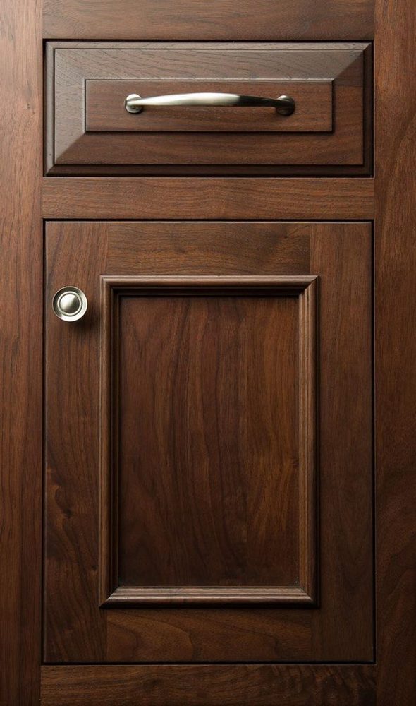 Plain & Fancy Kent cabinet door — Walnut · Heritage