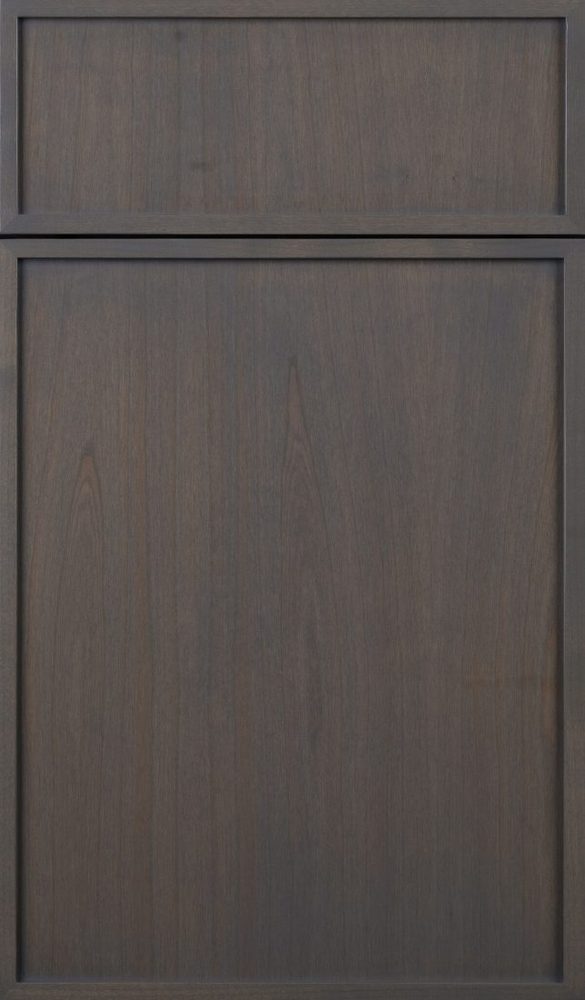Plain & Fancy Millbrook cabinet door — Alder · Silvercrest