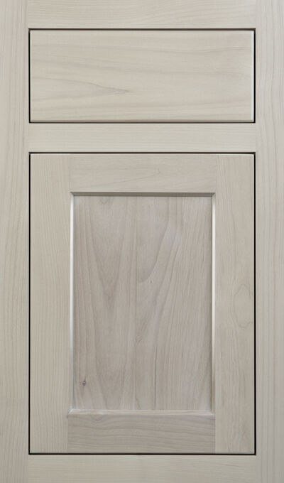 Plain & Fancy Newport cabinet door in Winter Sky on alder