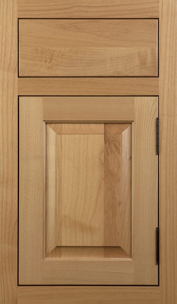 Plain & Fancy Vintage cabinet door — Standard Alder · Honey Spice · flush inset