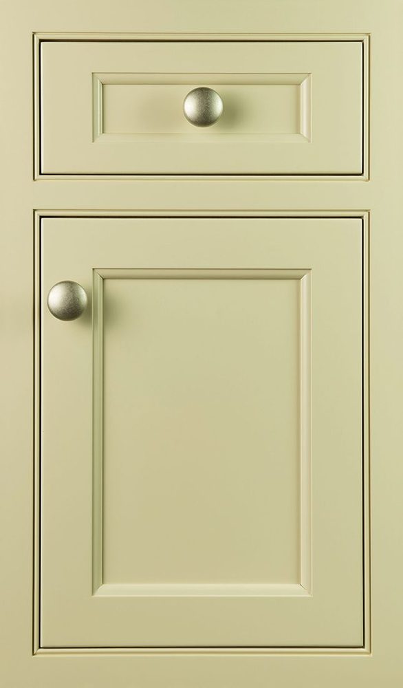 Plain & Fancy Vogue cabinet door — Maple · Fawn · beaded inset