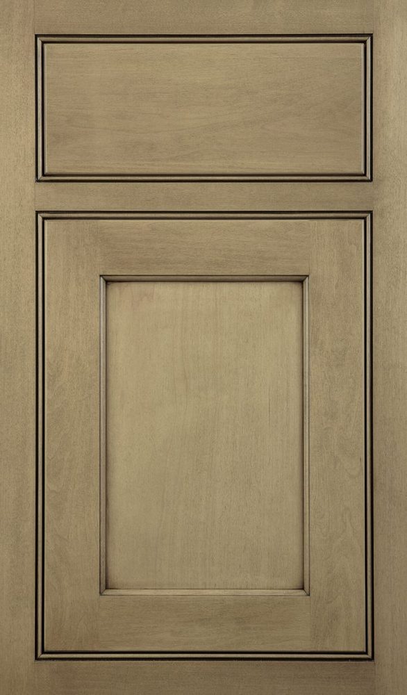 Plain & Fancy Vogue cabinet door — Hard Maple · Shirebrook · beaded inset