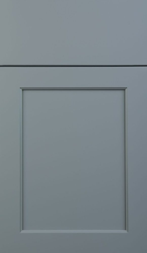 Plain & Fancy Vogue cabinet door — Maple · Cobblestone · full overlay