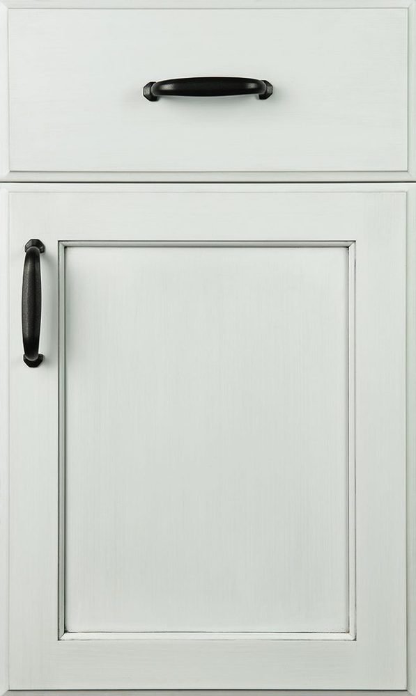 Plain & Fancy Vogue cabinet door — Maple · Waterloo · full overlay