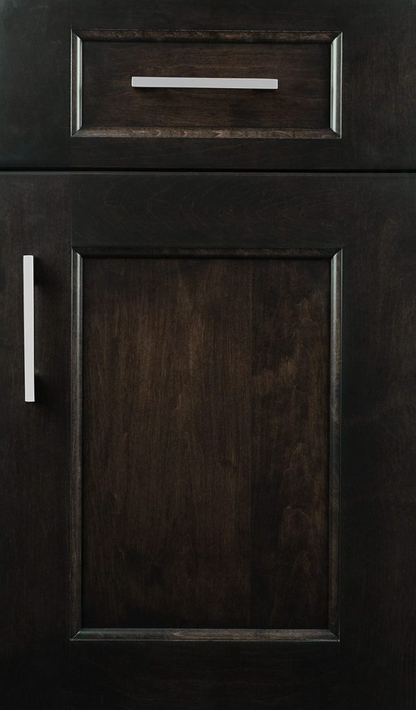 Plain & Fancy Vogue cabinet door — hard maple · Sable
