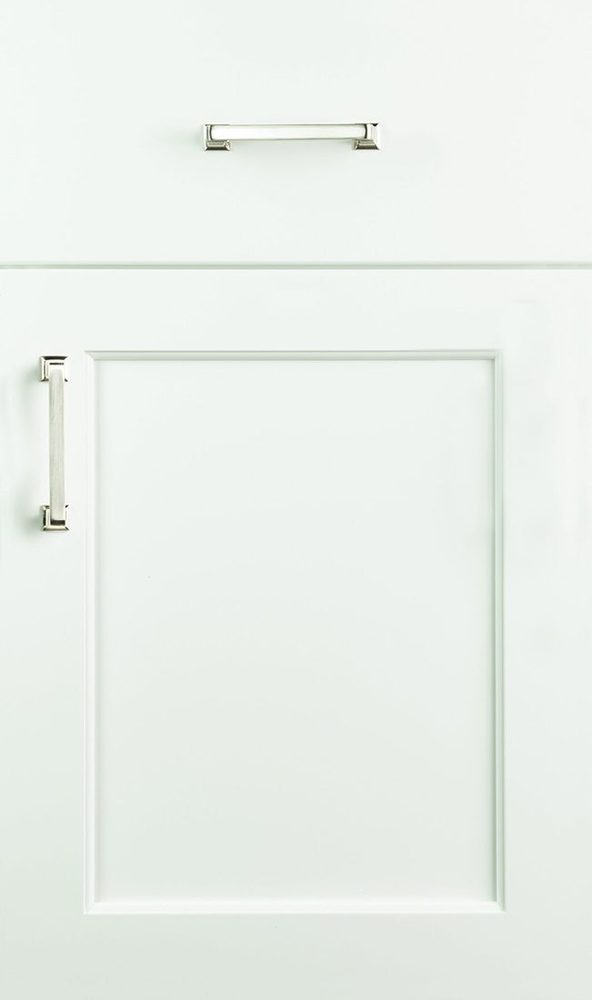 Plain & Fancy Vogue cabinet door — Maple · White · full overlay