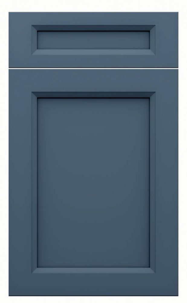 St. Martin Bellrose door in Ocean Blue — St. Martin render