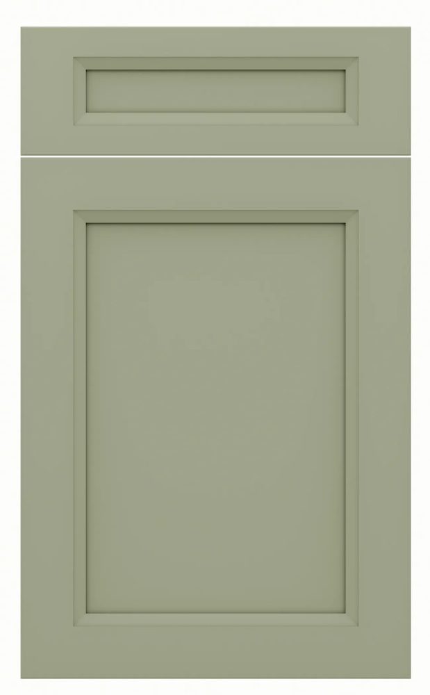 St. Martin Bellrose door in Sage Green — St. Martin render