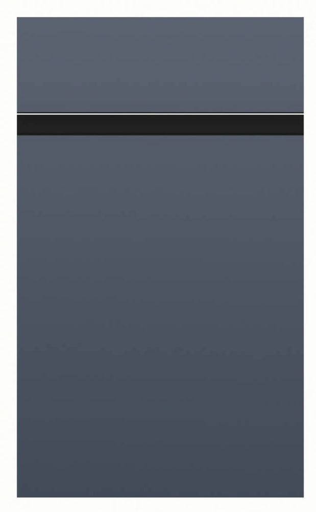 St. Martin Fontana door in Midnight Blue — St. Martin render