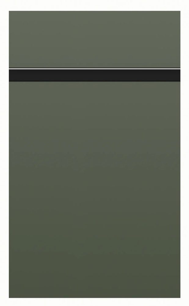 St. Martin Fontana door in Pewter Green — St. Martin render