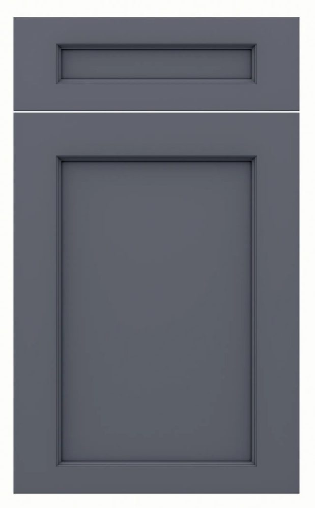 St. Martin Greenfield door in Blue Slate — St. Martin render