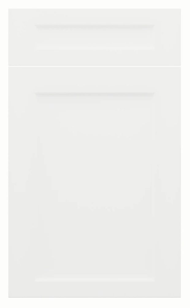 St. Martin Greenfield door in Simply White — St. Martin render