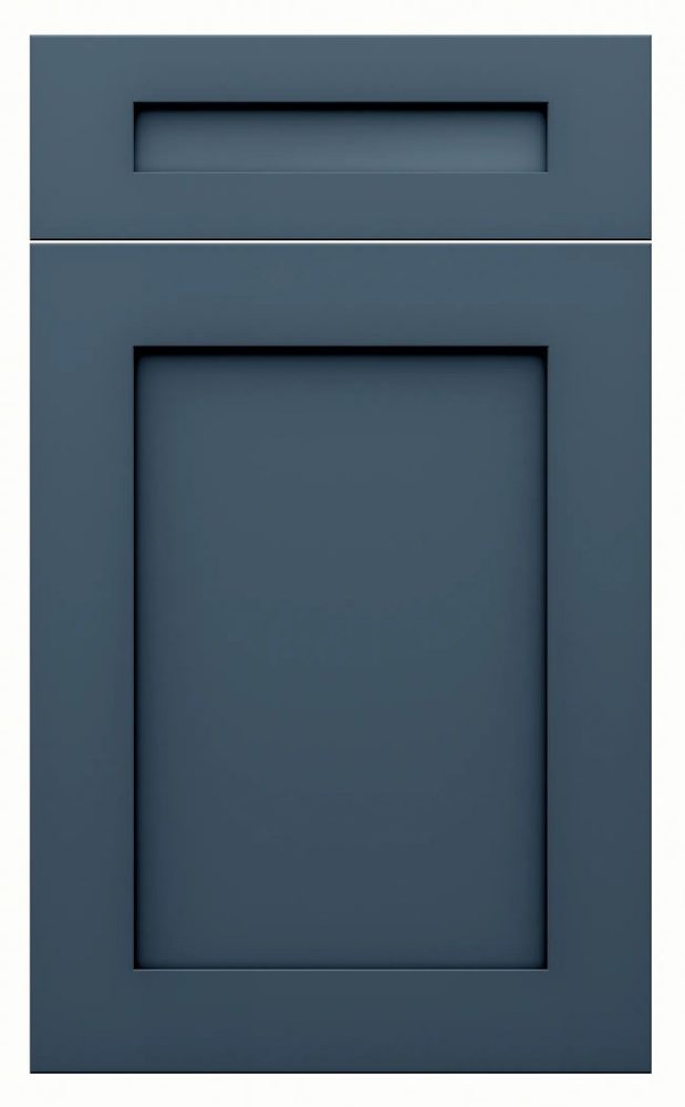St. Martin Lakeland II door in Ocean Blue — St. Martin render