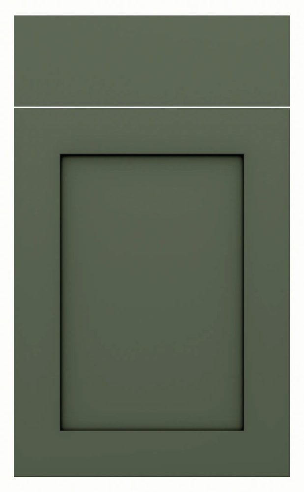 St. Martin Lakeland door in Pewter Green — St. Martin render