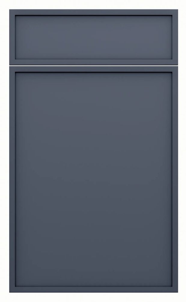 St. Martin Montauk door in Midnight Blue — St. Martin render