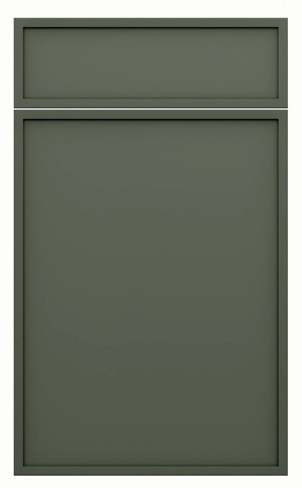 St. Martin Montauk door in Pewter Green — St. Martin render