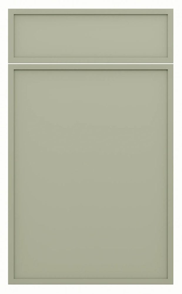 St. Martin Montauk door in Sage Green — St. Martin render