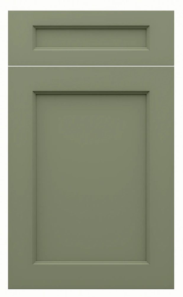 St. Martin Mystic door in Forest Green — St. Martin render