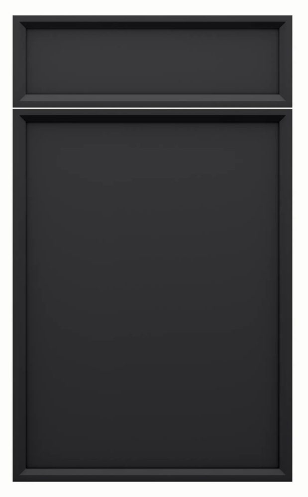 St. Martin Newport door in Simply Black — St. Martin render