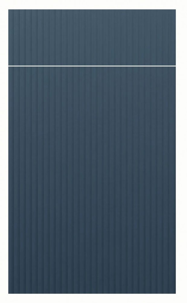 St. Martin Pipestone door in Ocean Blue — St. Martin render