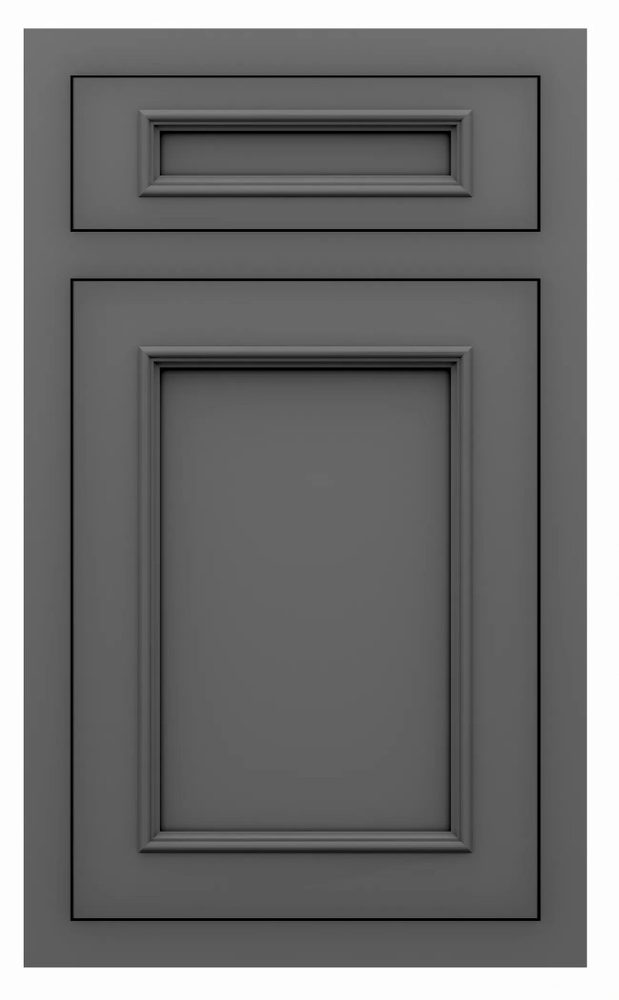 St. Martin Ridgewood door in Iron Ore — St. Martin render