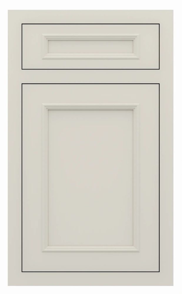 St. Martin Ridgewood door in Repose Gray — St. Martin render