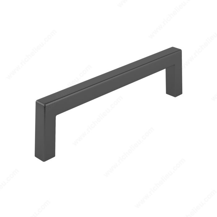 Richelieu Modern Metal Pull 873 in Matte Black — product photo